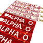 Sequin Sorority Heart Wristlet - Assorted