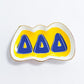 Sorority Name/Color Trinket Tray - Delta Delta Delta