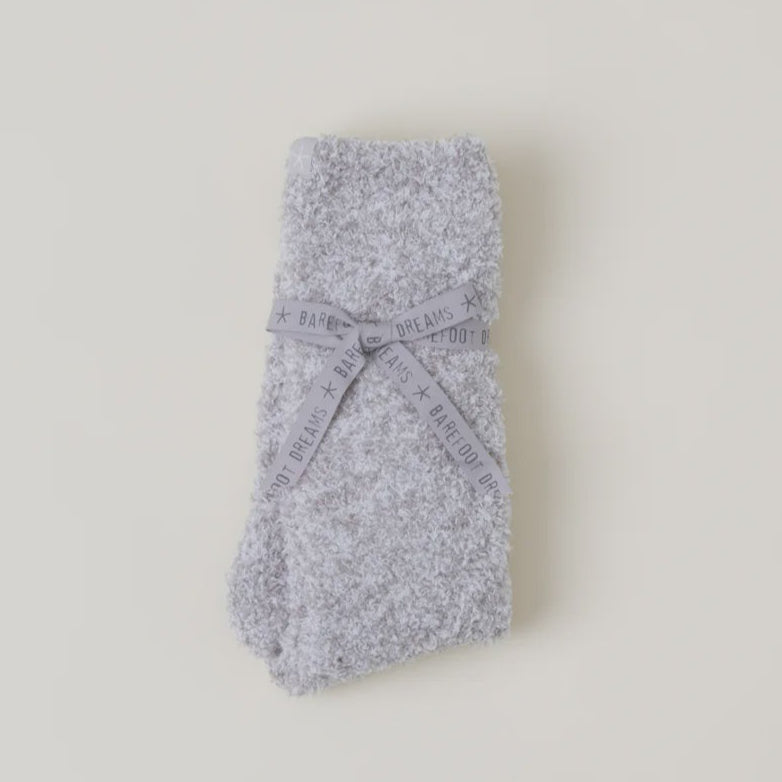 Barefoot Dreams CozyChic Heathered Crew Socks