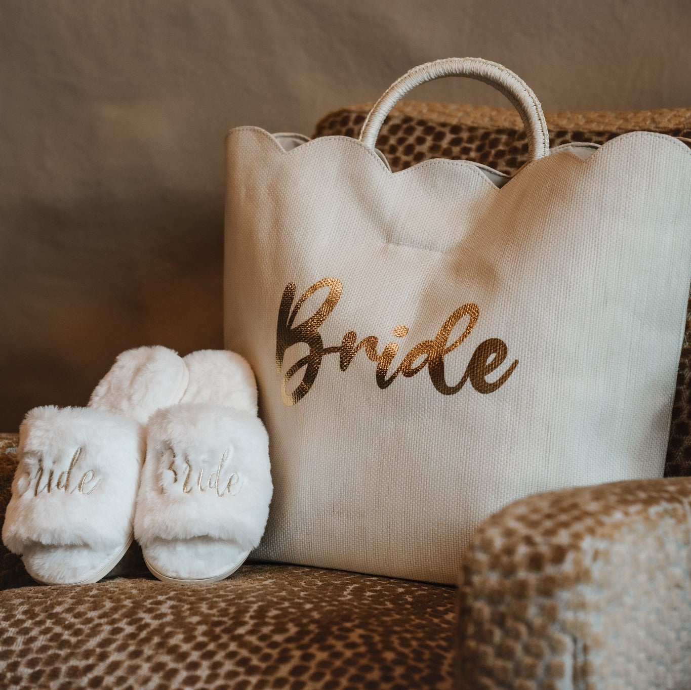 Bride Scalloped Tote - Ivory