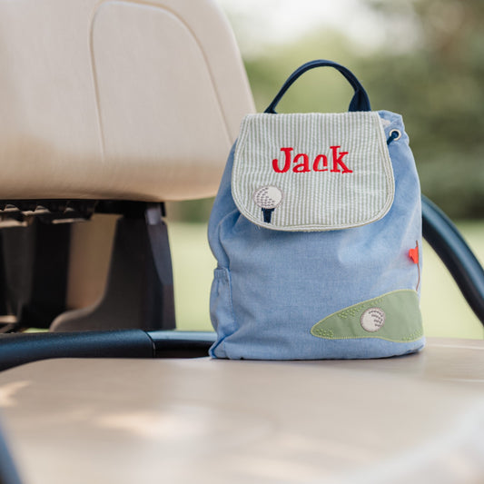 Mini Drawstring Bag - Golf