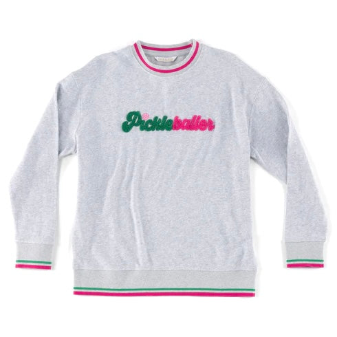 "Pickleballer" Grey Sweatshirt