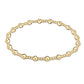 enewton Classic Sincerity Pattern 4mm Bracelet Gold