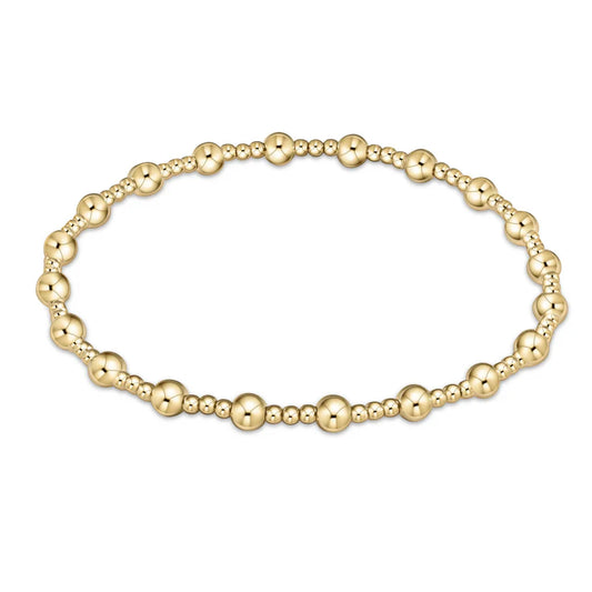 enewton Classic Sincerity Pattern 4mm Bracelet Gold