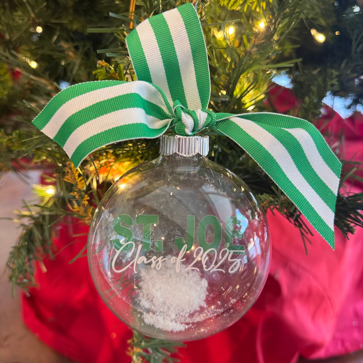 Glass Ball Ornament - Graduation