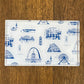 Louie Louie Acrylic Mini Rectangular Tray STL Toile