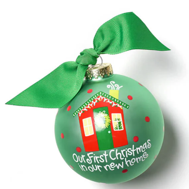 Glass Ball Ornament - Graduation
