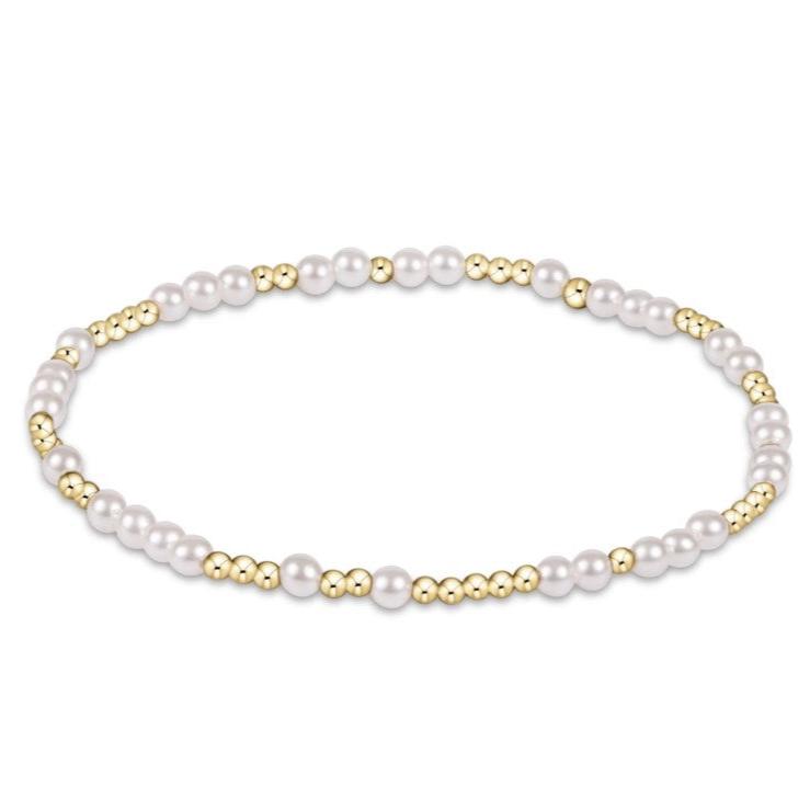 enewton Hope Unwritten 3MM Bracelet - Pearl