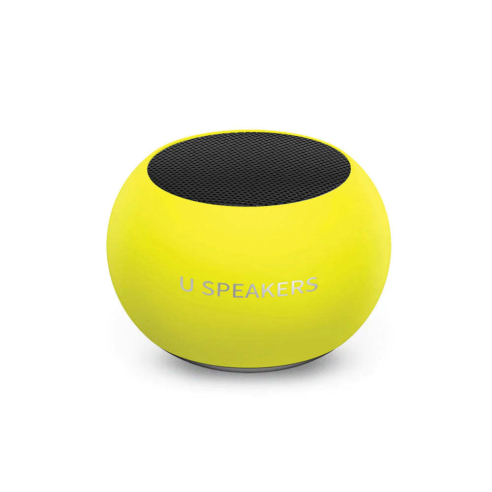 U Mini Wireless Speaker - Yellow Glow