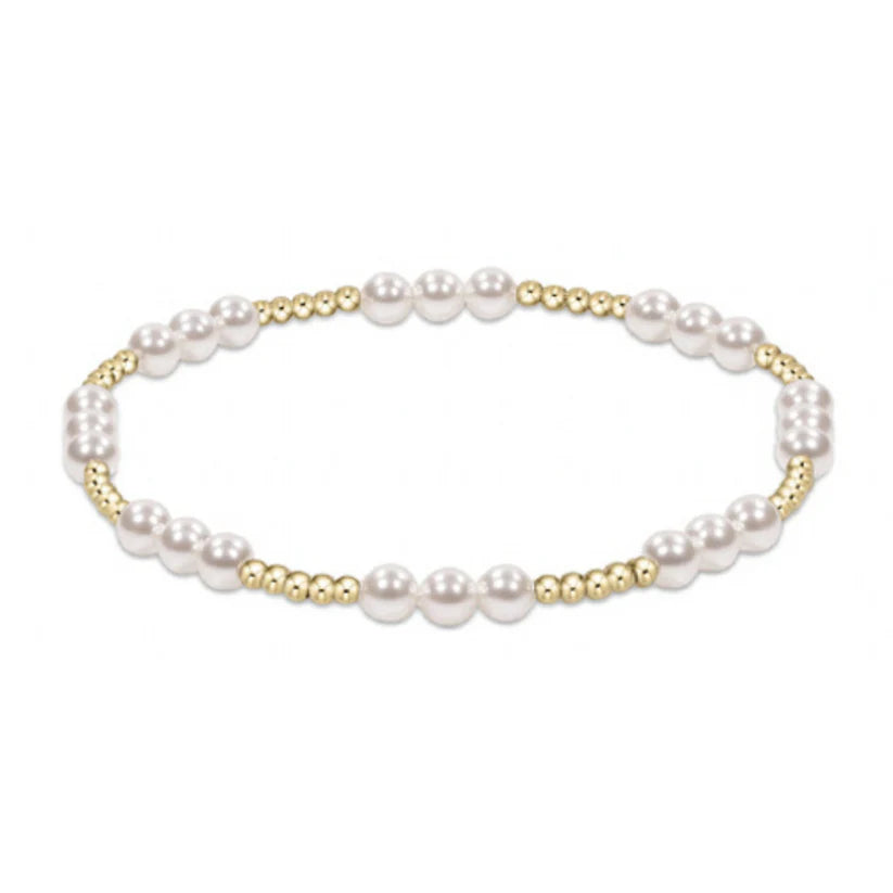 enewton Classic Joy 4mm Bead Bracelet Pearl