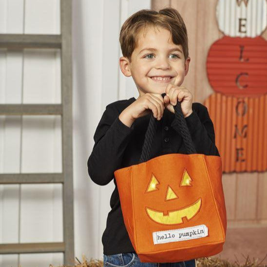 Light Up Halloween Candy Bag