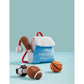 Personalized "My Favorite Sports" Plush Toy Backpack