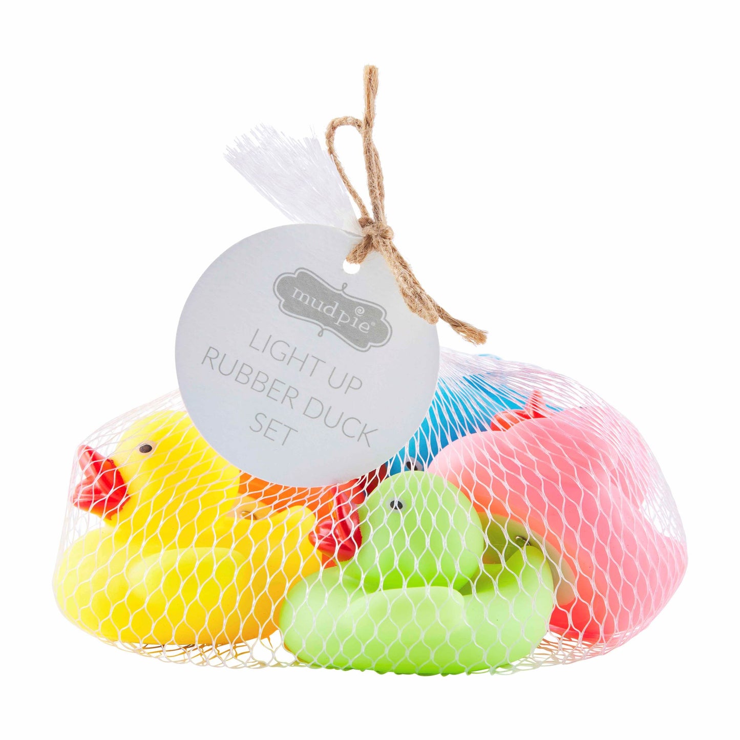 Light Up Duck Baby Bath Toy Set