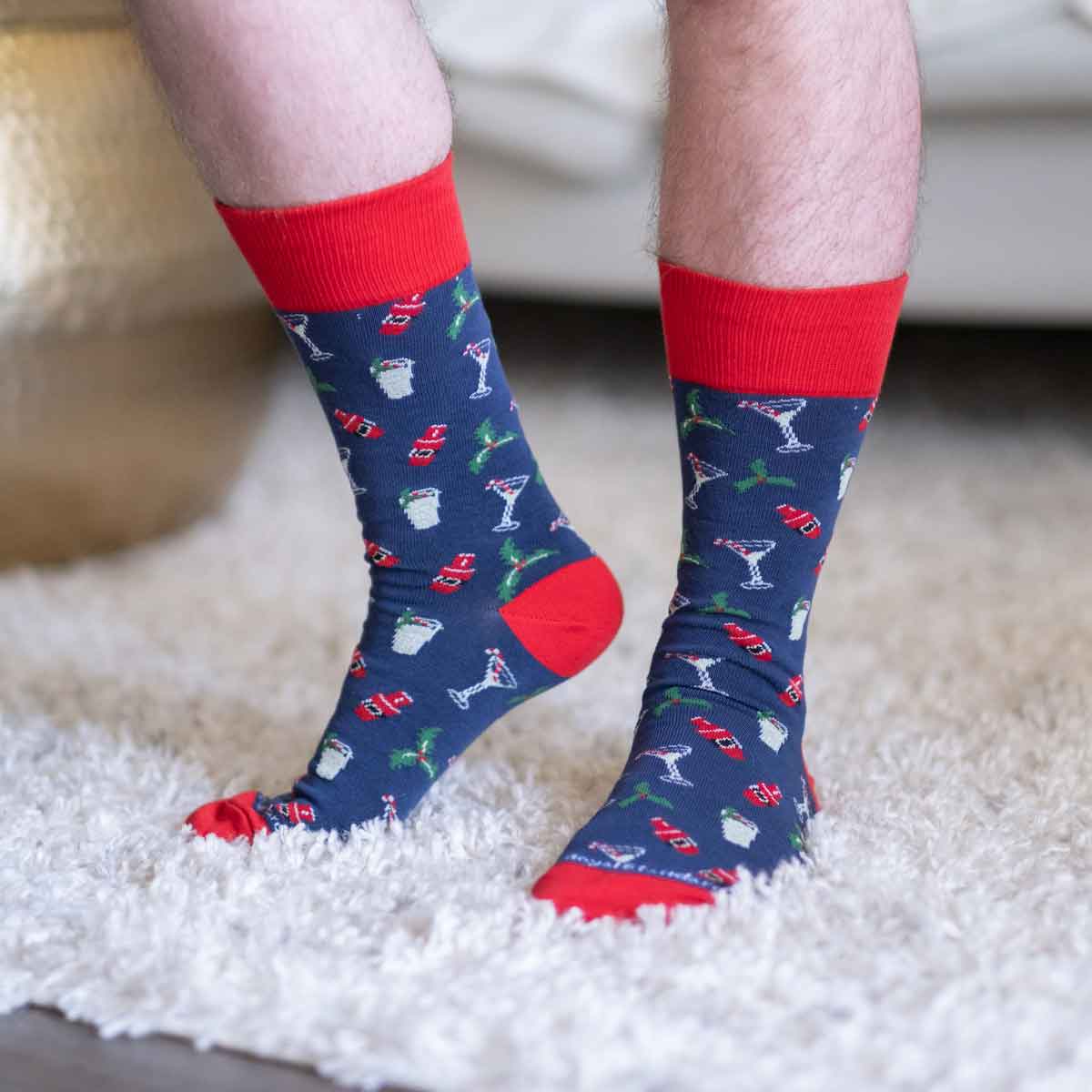 Men's Holiday Crew Socks