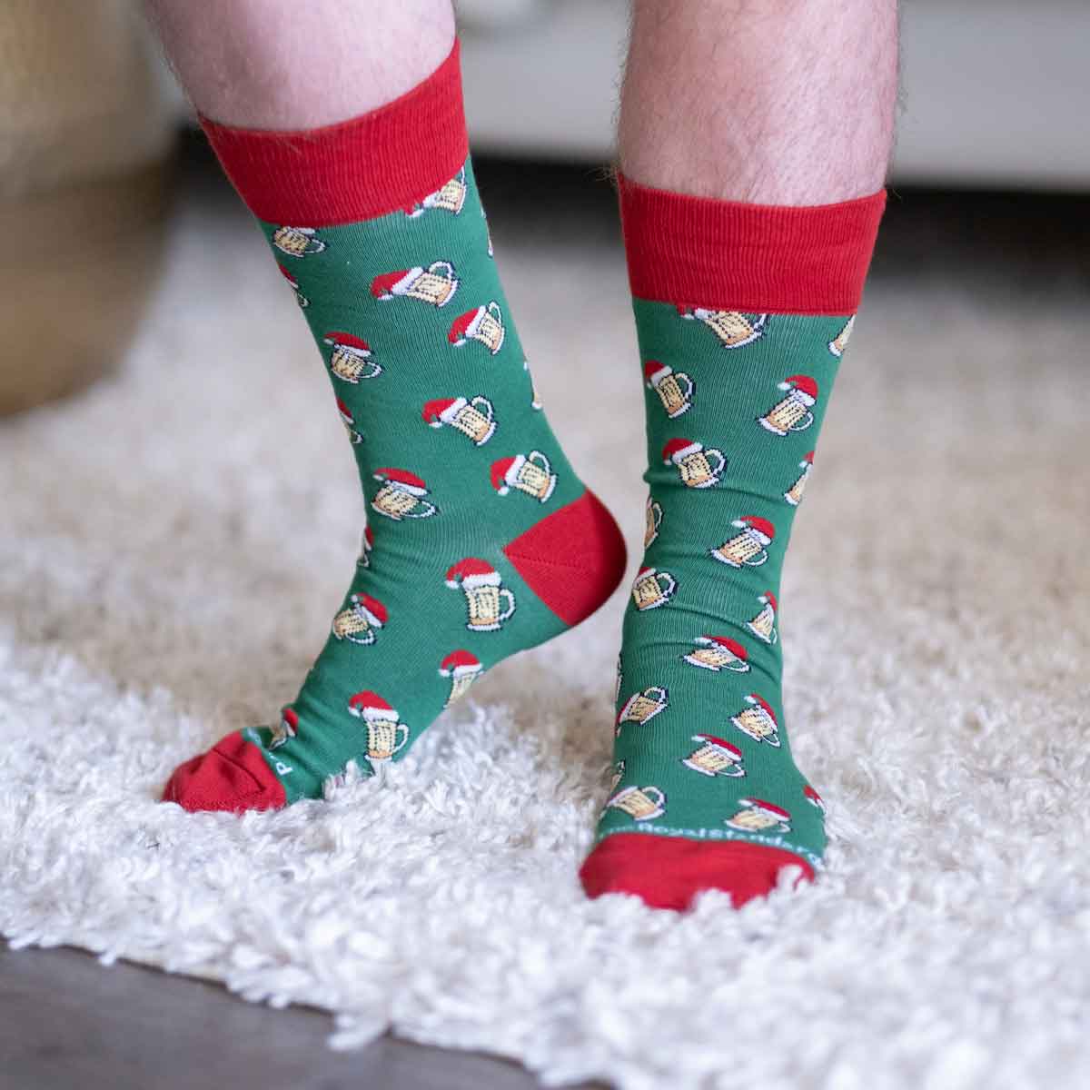 Men's Holiday Crew Socks