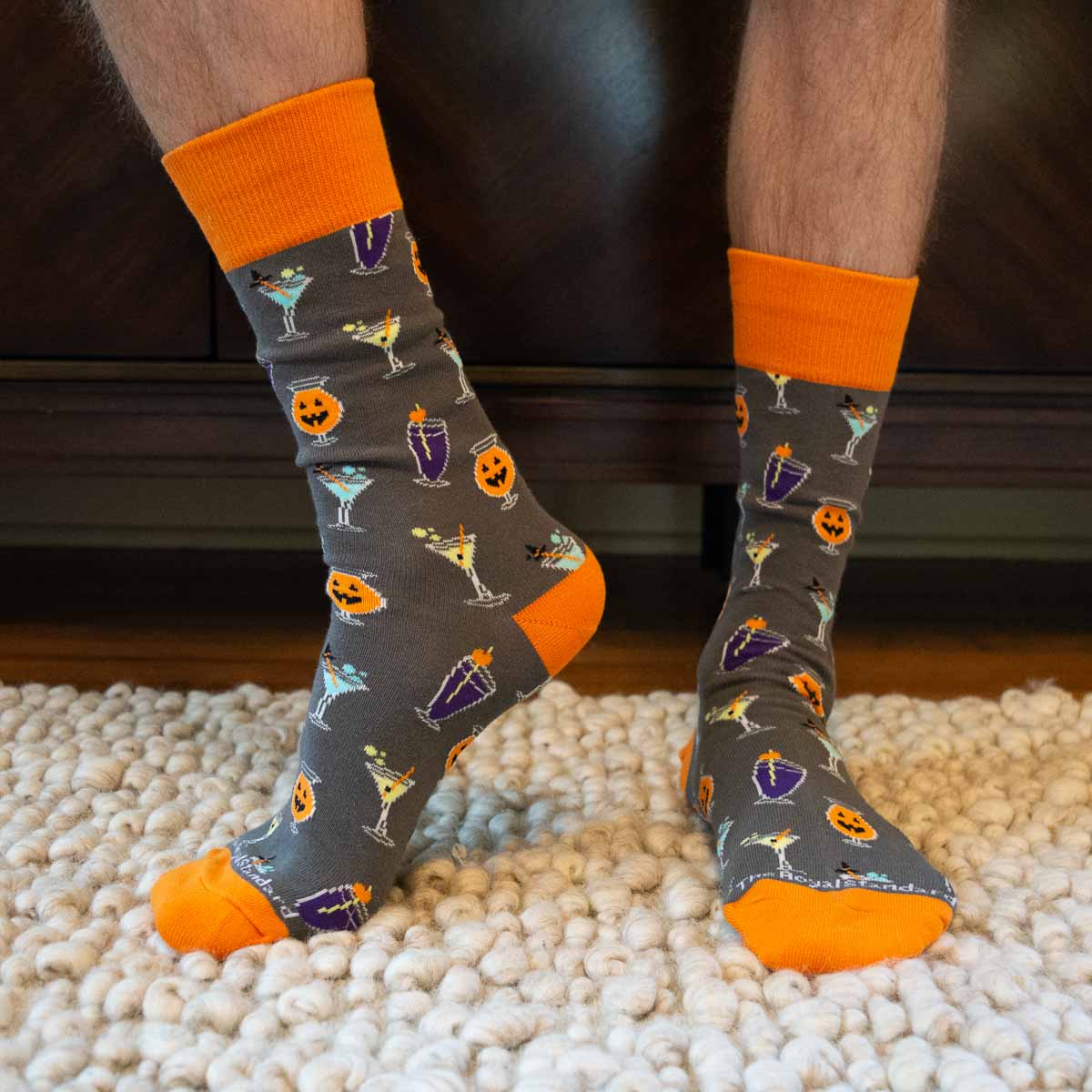 Men's Halloween Crew Socks