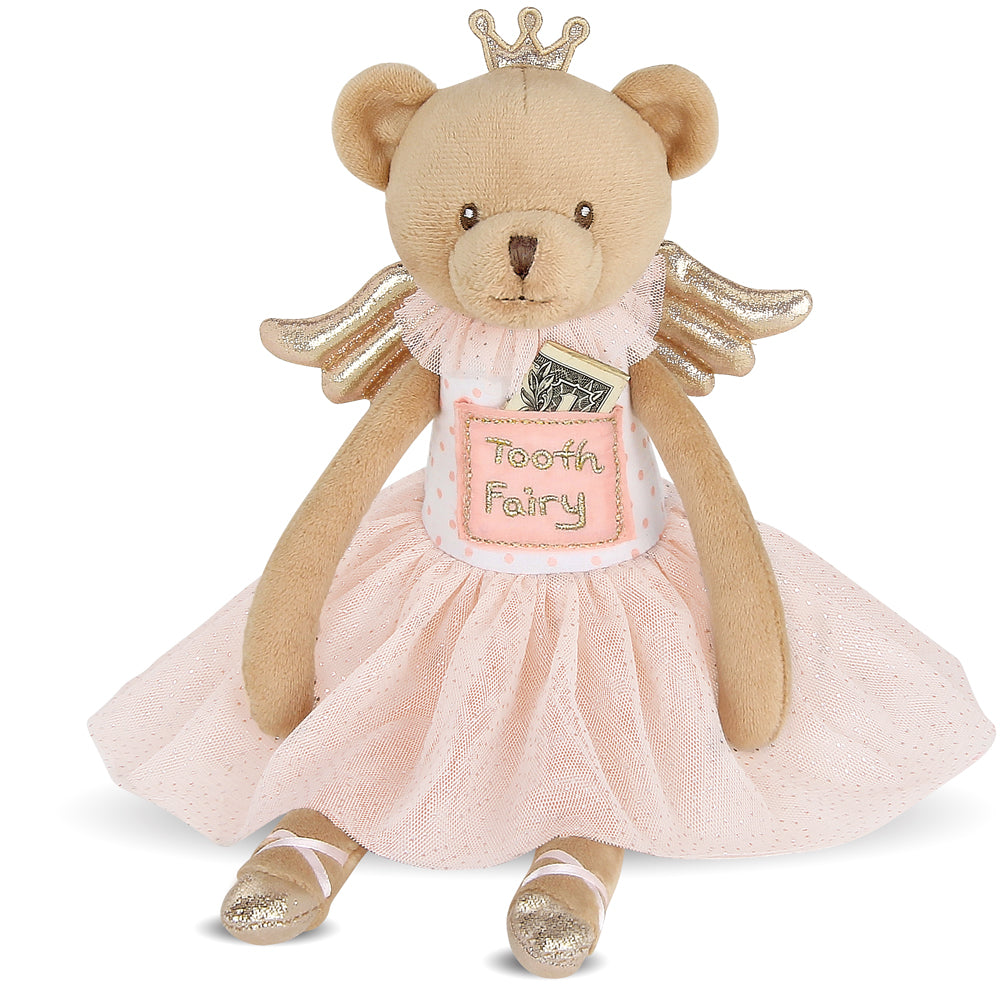 Lil' Tooth Fairy Pillow - Ballerina Bear