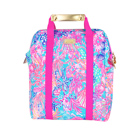 Lilly Pulitzer Backpack Cooler - Splendor in Sand