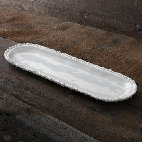 Beatriz Ball Vida Alegria White Baguette Platter - Medium