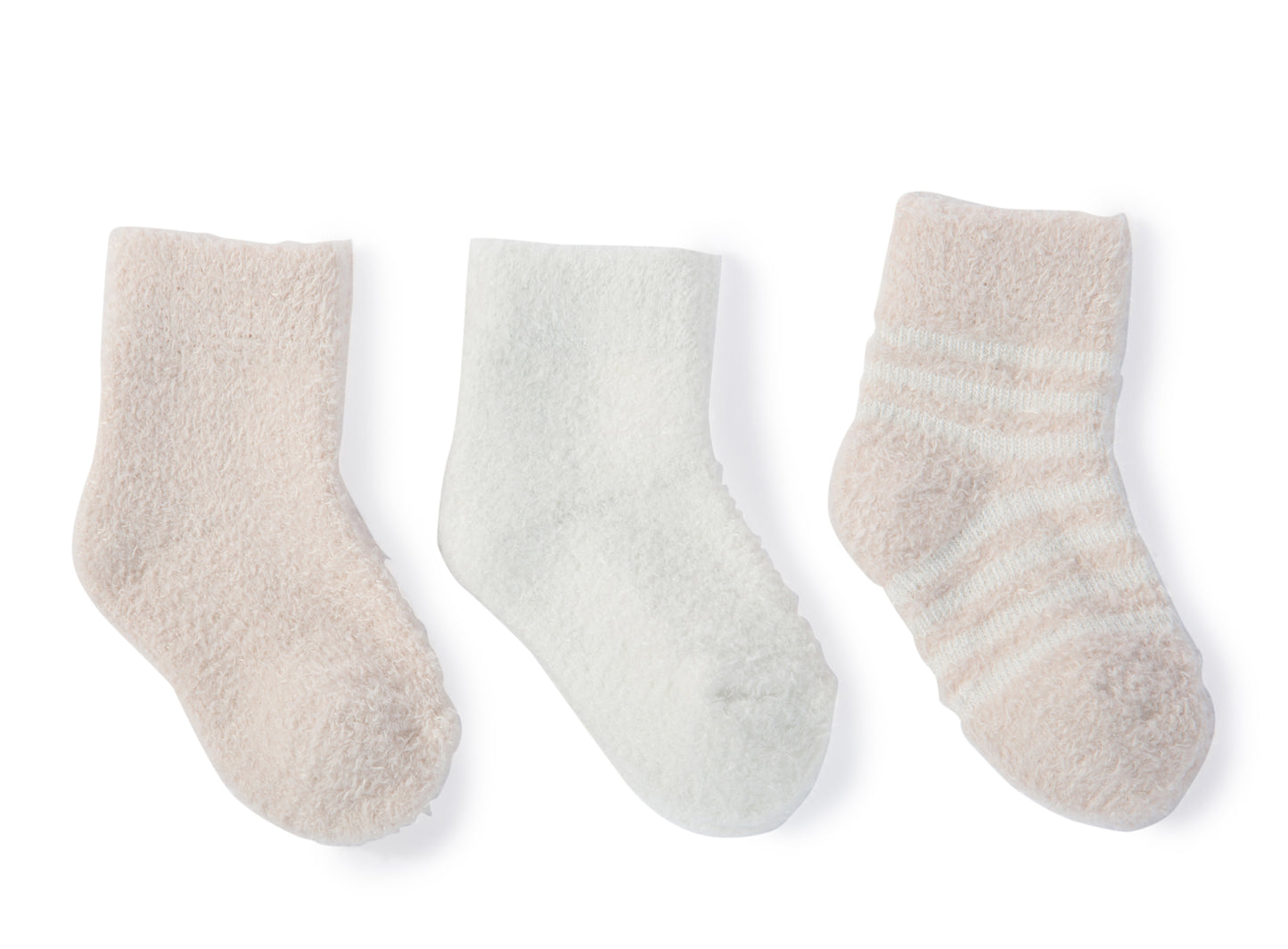 Barefoot Dreams Cozychic Lite Knit Infant Socks - Set/3