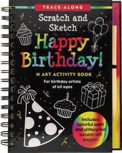 Scratch & Sketch Activity Pad - Happy Birthday