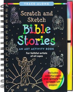 Scratch & Sketch Activity Pad - Bible Stories