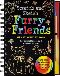 Scratch & Sketch Activity Pad - Furry Friends