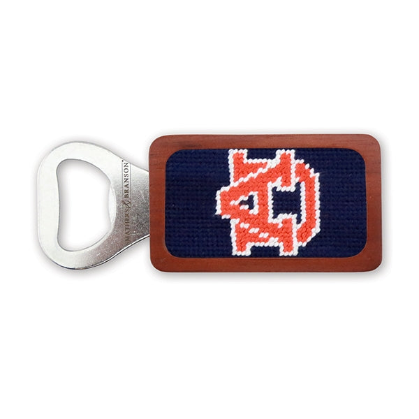 Needlepoint Bottle Opener - Collegiate - Auburn