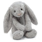 Bashful Light Grey Bunny - Large