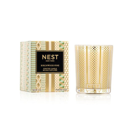 NEST New York Votive Candle - Birchwood Pine