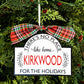 Personalized "There's No Place Like Home" Ornament