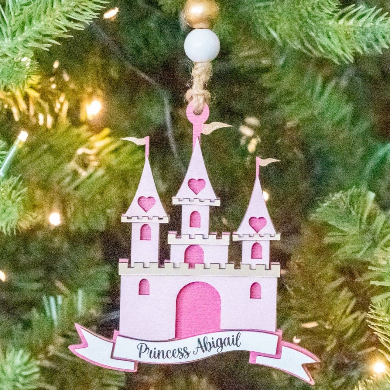 Princess Castle Ornament