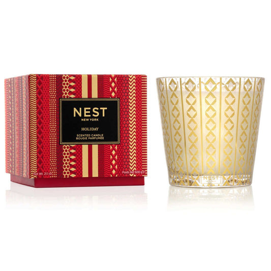 NEST New York 3-Wick Candle - Holiday