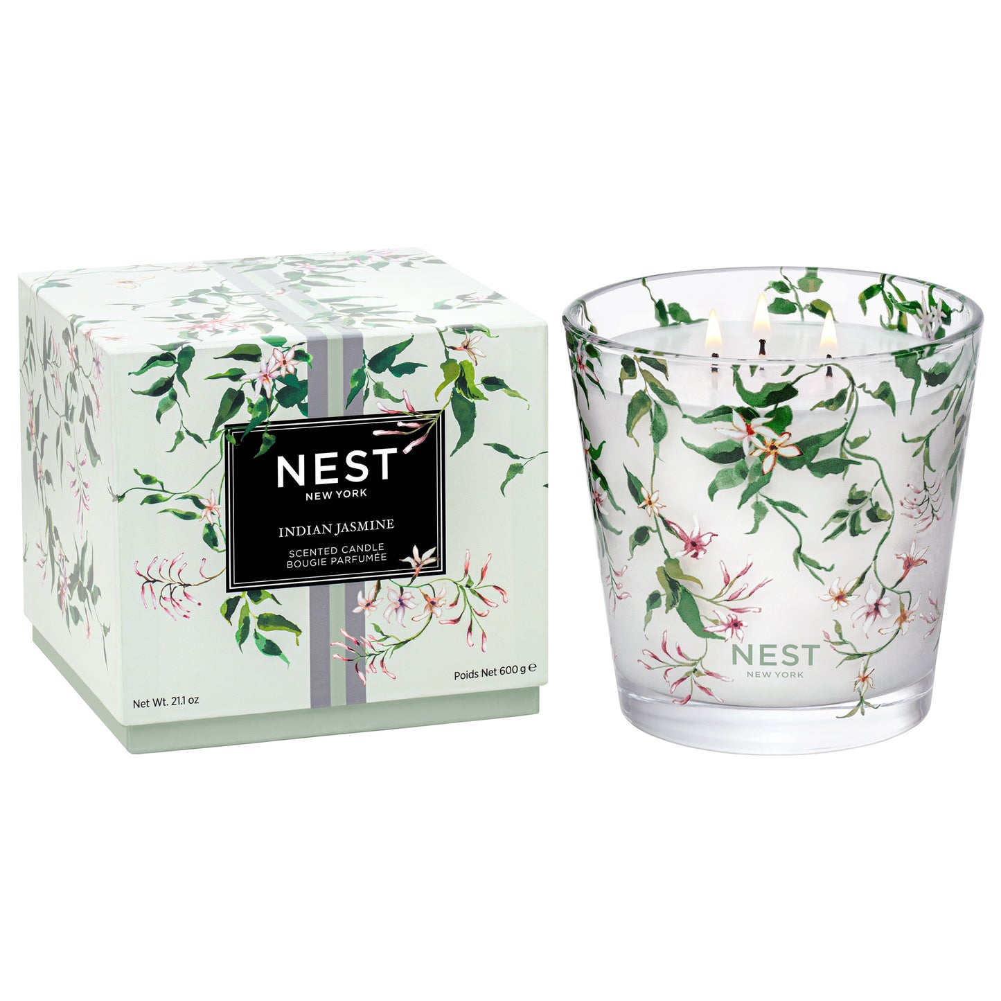 NEST New York 3-Wick Candle - Indian Jasmine