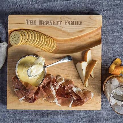 Personalized Cheese Board w/Groove