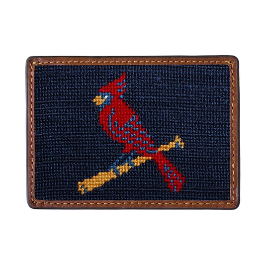 Needlepoint Card Wallet - St. Louis Cardinals