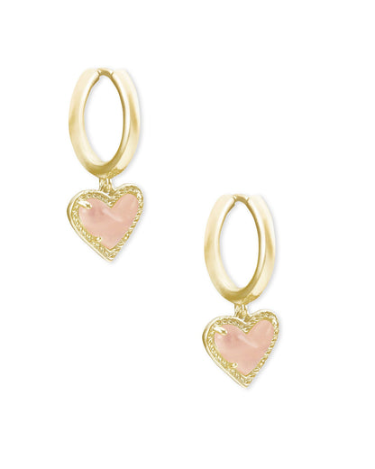 Kendra Scott Ari Heart Huggie Earring