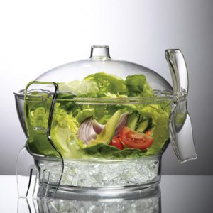 Personalized Acrylic Salad Bowl