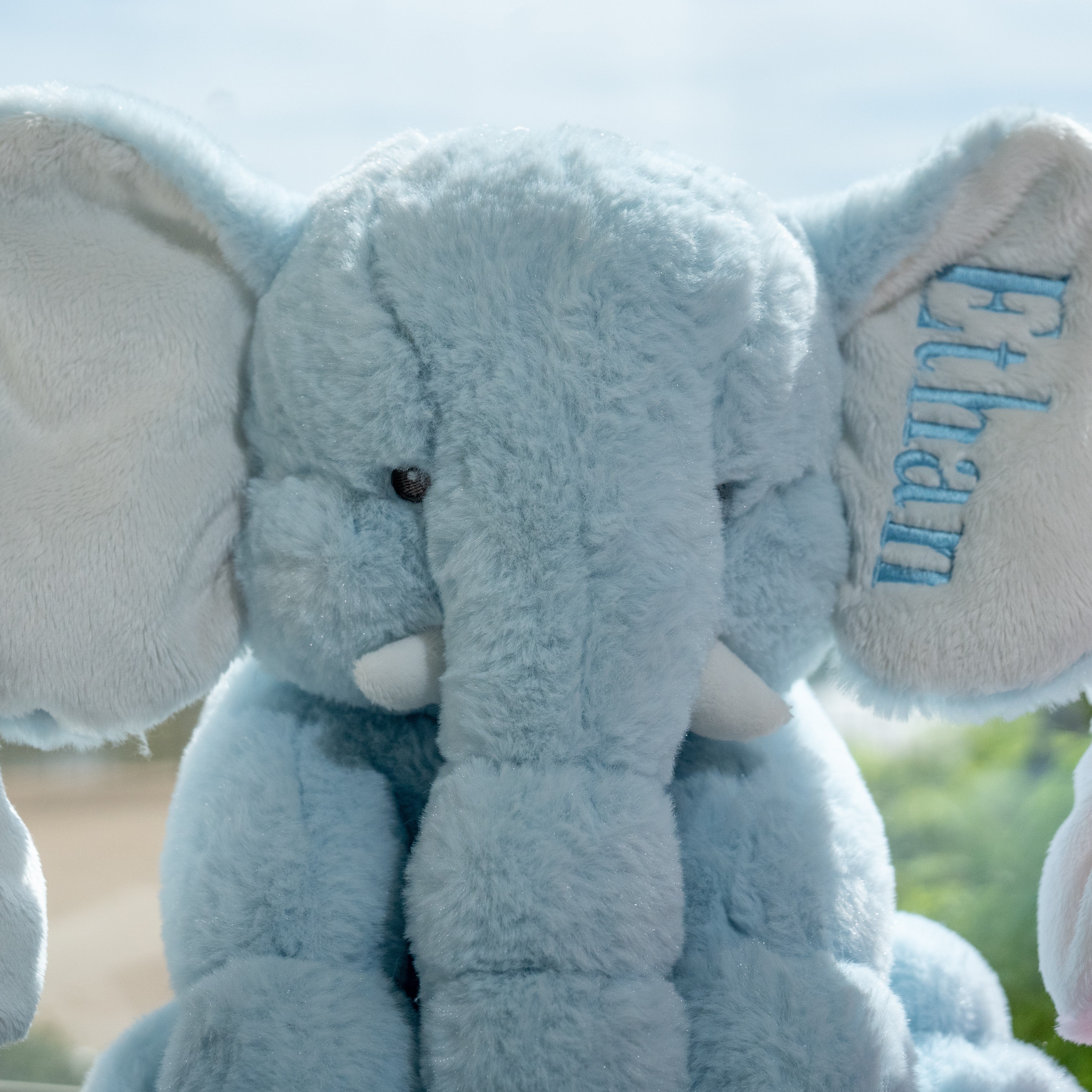 Personalized on sale stuffed elephant