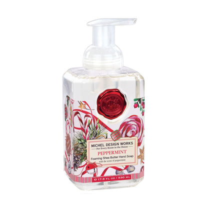 Michel Design Works Foaming Holiday Handsoap - Peppermint