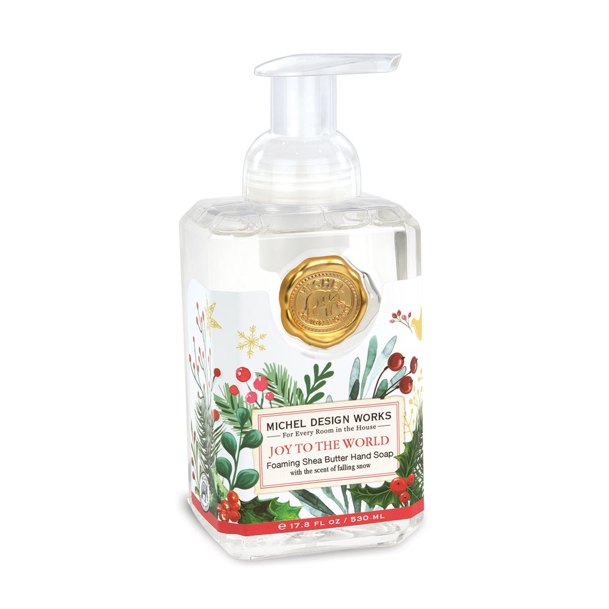Michel Design Works Foaming Holiday Handsoap - Joy to the World