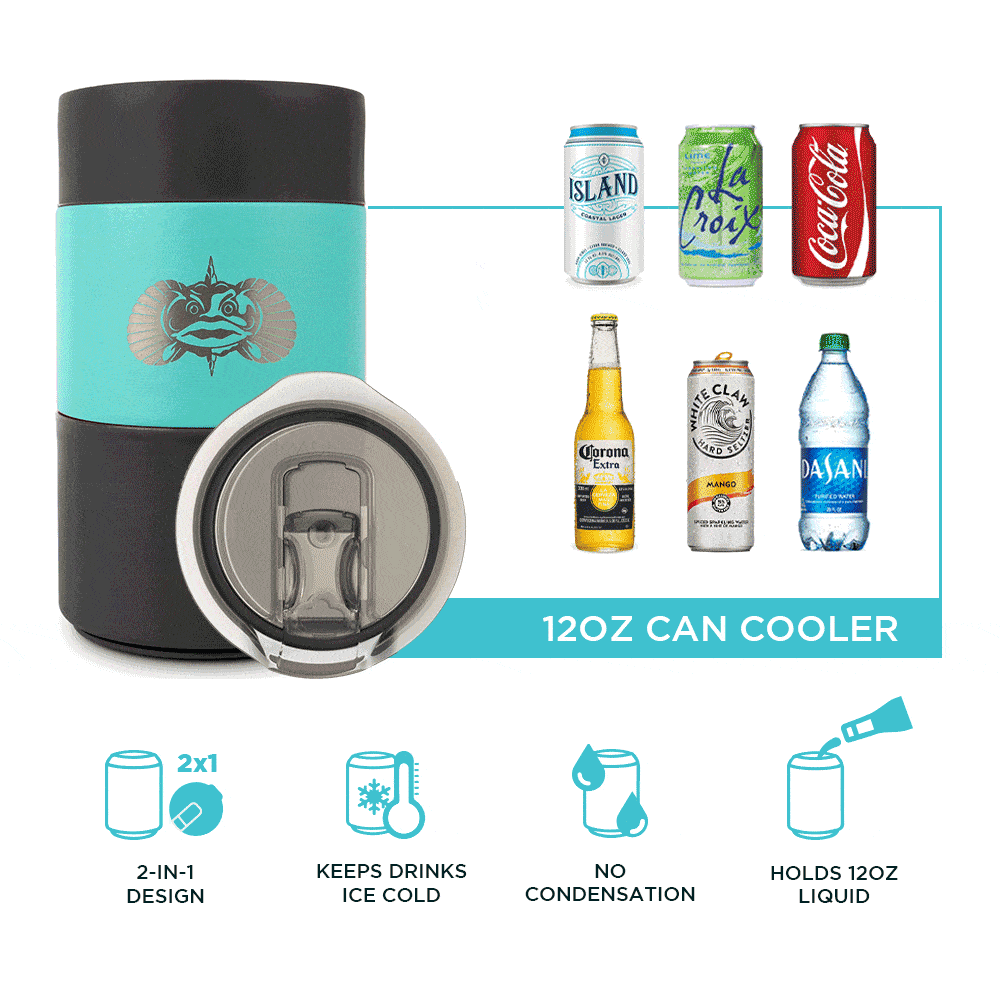 Non-Tipping Can Cooler Size Guide