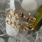 Personalized Acrylic Luxe Angled Party Tub - Raised Acrylic (Gold)