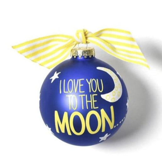 I Love You To The Moon & Back Ornament