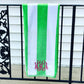 Personalized Striped Beach Towel