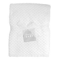 Tufted Baby Blanket - White