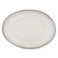 Personalized Potter Stone Grey Melaboo Oval Platter