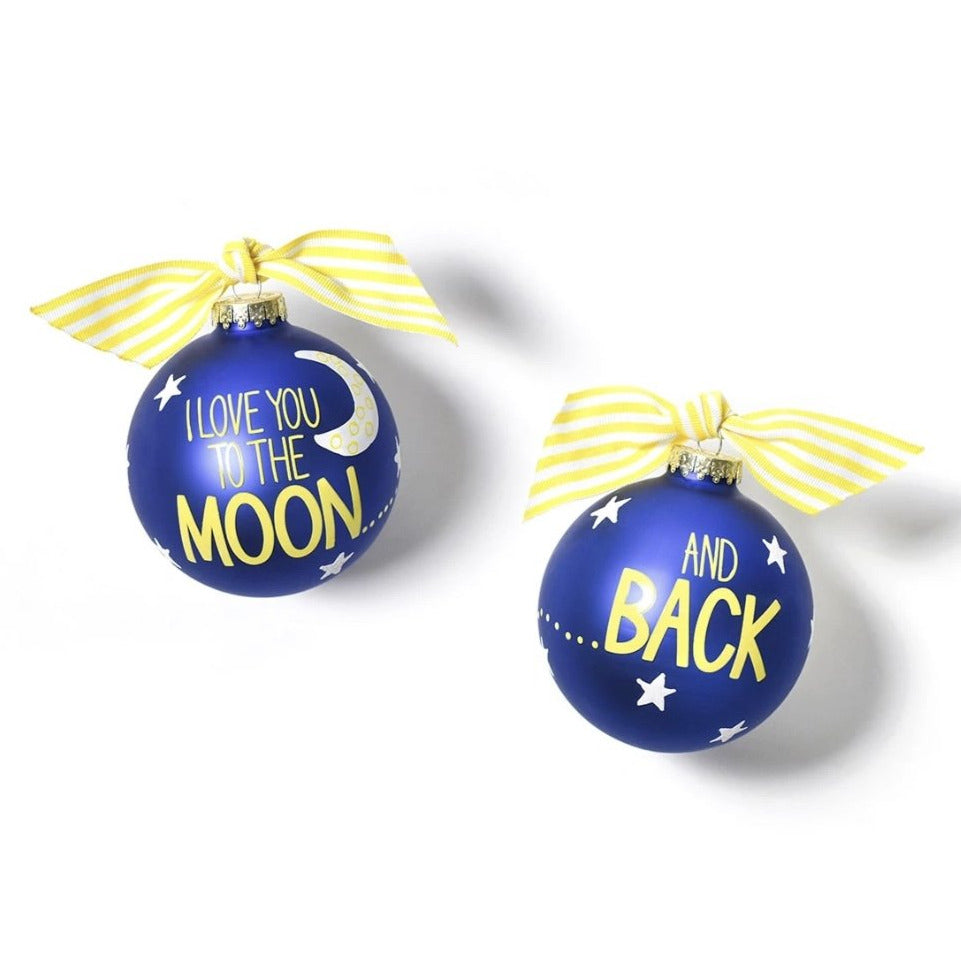 I Love You To The Moon & Back Ornament