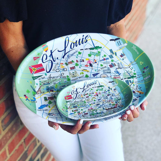 St. Louis Melamine Platter