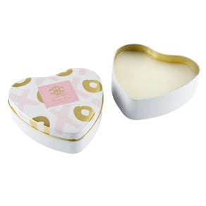 Valentine's Heart Tin Candle - Lover's Lane